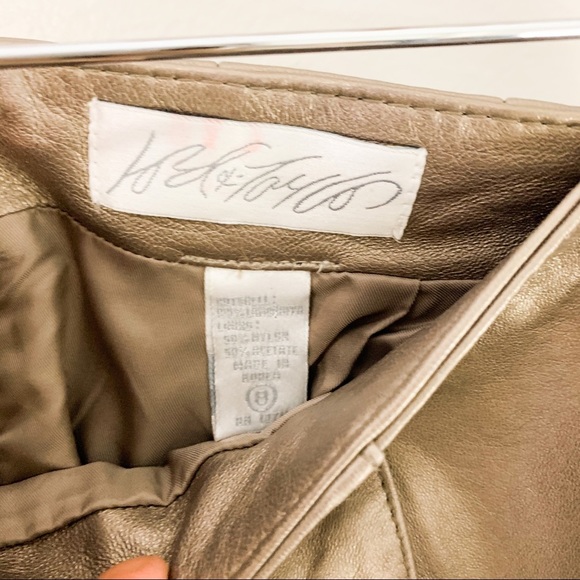 Lord & Taylor Metallic Pencil Skirt - Picture 2 of 4